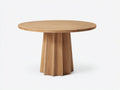 Table de jardin - Teck - 155x155x75 cm - Naturel - Scandinave
