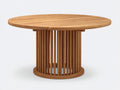 Table de jardin - Teck - 162x162x75 cm - Naturel - Architectural